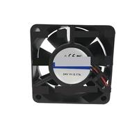 ZGLOZSH 1 PCS FOR JAMICON fan JF0625B2HR-R 24V 0.17A 6025 6CM 2wire