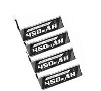 ZGLOZSH For Emax 1S 450mah 3.8V 80C/160C HV for Lipo Battery PH2.0 Plug for Tinyhawk II Race Indoor FPV Racing Drone 4 minutes flight time(4PCS with PH2.0 Plug)