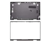ZGLOZSH For ENVY X360 15-ED 15M-ED 15-EE 15M-EE TPN-C149 LCD Screen Back Cover Front Bezel Palmrest Top Bottom Case Hinges(Brown AB Cover)
