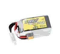 ZGLOZSH For Gens Ace for Tattu for R-Line 1.0 LiPo Rechargeable Battery 650mAh 14.8V 22.2V 95C 4S 6S RC W/XT30 Plug for FPV Racing Drone(650mAh 6S 95C 22.2V)