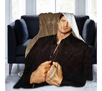 ZGMJ Blanket Gerard Butler Soft Flannel Fleece Throw Blanket Soft Flannel All-Season Room Decoration Carpets (50"x40")