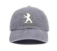 ZGNBKLS Baseball Cap for Peugeot, Wicking Outdoor Sun Adjustable Cozy Car Baseball Caps Car Gifts Merchandise,F