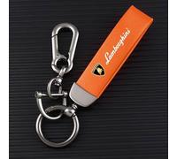 ZGNBKLS Car Keyring for Lamborghini, Duty Durable Car Keychain Car key Accessories,F