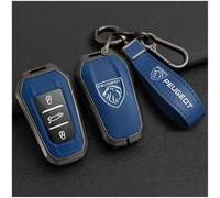 ZGNBKLS Car Keyring for Peugeot 3008 301 308 308, Waterproof Durable Car Keychain Car key Accessories,E