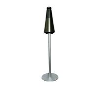 ZGOUO Speaker Floor Stand is Compatible with Bang&Olufsen Beosound 2 (First, Second, and Third Generations), Made of Aluminum Alloy Material, with Built-in Power Cord (Silver Single)
