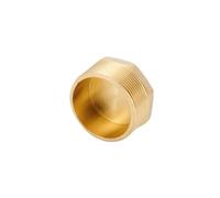 ZGPOSQKZSC 1PC 3/4" BSPP G Male Thread Brass End Hex Head External Hexagon Head Cap ZGPOSQKZSC