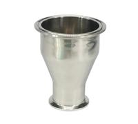 ZGPOSQKZSC Fit Tube O.D 89mm-51mm Tri Clamp 3.5"-2" 304 Stainless Steel Ferrule Pipe Fitting Reducer