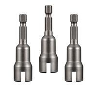 ZGUZMCMK 3Pcs Driver Tool Set for Quick Change Chuck Adapter Electric Hand Drill Screws