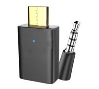 ZGUZMCMK Audio Transmitter, Music Adapter, Stereo Audio System, Stable Connection, V5.4 Computer, Microphone Adapter