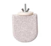 ZGUZMCMK Bird Perch, Beak Sharpening Stone, Claw Care Accessory Made of Natural Pumice Stone for The Enrichment of Parrots, Ornamental Birds, S