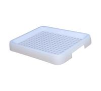 ZGUZMCMK , Double Layer, with Removable Liner, Portable, Non-Slip, Bedpan for Small Animals, White