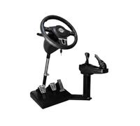 ZGUZMCMK Driving Simulator Steering Wheel Pedal Shifter Rig Training Kit Stainless Steel Frame Stable Base Classroom Suitable for Driving School