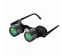ZGUZMCMK Fishing Telescope Binocular Viewing Glasses Face-Worn Adjustable Focus Optical Twin Front Viewing Suitable for Anglers Outdoor Water Activity