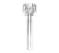 ZGUZMCMK Oil Film Processor Skimmer for Aquariums, Rotating, Transparent Acrylic for Oil Removal, Suitable for Tropical Fish Aquariums, 18mm