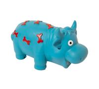 ZGUZMCMK Pet Squeaky Toy Interactive Dog Toy Latex Grunting Calf Toy Squeak Rubber Cow Toy with Sound Lightweight And Easy to Clean Suitable for Home Outdoor G, Blue