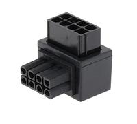 ZGUZMCMK Power Adapter 1 Angled Steering Connector, Black