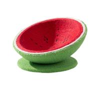 ZGUZMCMK Sisal Cat Scratching Board, Cat Scratching Pad, Cat Nest, Scratching Bowl, Pet Bed, Long-, for Cat Lovers, Home Gift, XL with base