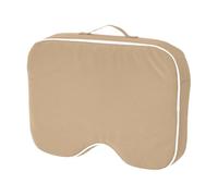 ZGUZMCMK Waterproof and Breathable Outdoor Chair Cushion with Carrying Handle, Removable and Washable Cover, and Comfortable Foam Padding. Suitable for, Beige