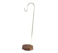 ZGUZMCMK Wind Chime Holder As Stand And Hanging Device, A Table Decoration And Gong Stand for A Peaceful Environment for Home, Office, And More, Gold S Hook