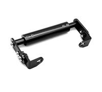 ZGVGFAFLPQ Handlebar GPS Navigation Bracket For Universal Small Displacement Off-road Motorcycle22mm Phone GPS Navigation Bracket Mount Holder Support Extension Bar(Black)