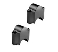 ZGVGFAFLPQ Handlebar Riser Kit 22 Mm/7/8 25 Mm/1'' Motorcycle Handlebar Risers Motorbike Bar Mount Handle Clamp Universal Bars Riser Clamp(Black,25 Mm)
