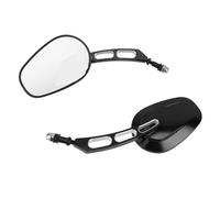 ZGVGFAFLPQ Motorcycle Rear View Mirrors For 883 1200 48 Motorcycle Rearview Rear View Mirrors Right Left Side Back Mirror Motorcycle Mounting Accessory Handlebar Mirrors