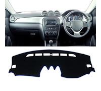 ZGXNE Dashboard Cover Dash Mat for Suzuki Vitara LY 2015 2016 2017 2018 2019 2020 2021 2022,Sun Shade Pad Carpet Center Console Light-proof Mat Anti-Glare Accessories,RHD-C/Blue