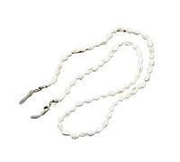 ZGXNYI Glasses Chains Sunglasses Chain White Small Conch Shell Eyewears Cord Neck Strap Rope Necklace Eyeglass String Lanyard Reading Glasses Chain Spectacle Chain