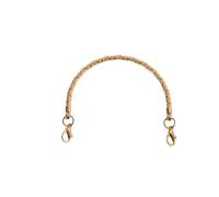 ZGXNYI Gold Bag Chain 1PC 11cm Metal Bag Frame for Purse Handbag Handles Clutch Accessories DIY Clasp Round Bags Hardware(Color1)