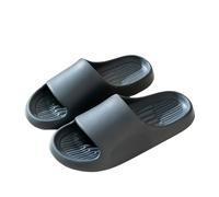 ZGXNYI Men's House Slippers Non-slip Bathroom Shoes Soft Lightweight Indoor/Outdoor Slippers Men Plus Size(Grey,42-43)