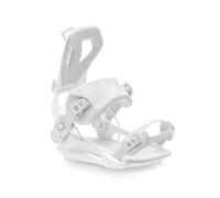 ZGXNYI Snowboard Binding Advanced Quick-release, High-strength Nylon Material With Glass Fiber(WHITE,M(38-42))