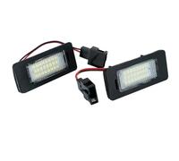 ZGXWVRD Rear Number Plate Light Compatible With A1 2011-2017 For A4 B8 A5 S5 2008-2012 For A6 S6 2011 2012 2013 Car Rear License Number Plate Light Lamp