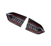 ZGXWVRD Tail Light Compatible With Chery For Tiggo 8 Pro Plus 2021 2022 Rear Bumper Inside Tail Lamp Turn Signal Light Stop Brake Assembly(Black,1 pair)