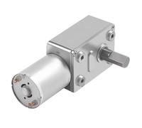 ZGY370 Worm Gear Motor JGY370 4632 High Torque Worm Reversible Turbo Metal Geared Gear-box Reducer 30rpm 12V