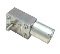 ZGY370 Worm Gear MotorJGY370 4632 DC 6V 12V 24V High Torgue Worm ReversibleTurbo Metal Geared Gear-Box Reducer(30rpm,24V)