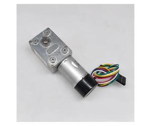 ZGY370EC DC motor with encoder 11PPR JGY370 DC12V worm gear with large torque 5-200rpm(30)