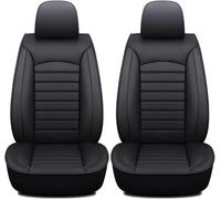 ZGYHESO Car Front Seat Covers for Toyota 4Runner 4 Runner 2000-2019, Easy Install Automotive Seat Protectors Elasticated Hems,Black