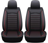 ZGYHESO Car Front Seat Covers for Toyota 4Runner N180 / N210 1995-2005 2006 2007 2008 2009, Easy Install Automotive Seat Protectors Elasticated Hems,Black-Red