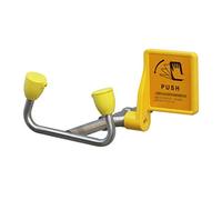 ZGYOZMNG Emergency Eyewash Station, Wall-mounted Eyewash, Water Pipe Connecting Type Eye Washer, for Lab Warehouse Practices