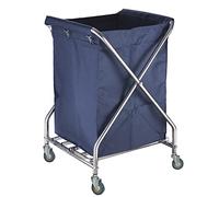 ZGYOZMNG Laundry TrolleyLaundry Hamper Dirty Clothes Basket Laundry Hamper Cart with Rolling Wheels, Large Capacity Laundry Trolley for Clothes Toys Storage, Folding Commercial Laundry Sort