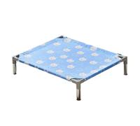 ZGYOZMNG Pet beds for Dogs Dog Kennel Dog Bed Camp Bed Removable And Washable Off The Ground Moisture-proof Pet Bed Breathable Cat Bed Pet Bed(6,L(70 * 55 * 15cm)) (4 4 x 23 x 23 cm (L x W x H))