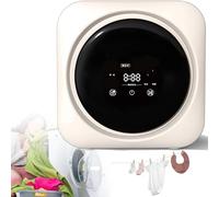 ZGYOZMNG Washing Machine Electric Clothes Dryer Freestanding Underwear, 3.5L Fully Automatic Small Sock, Portable, Wall-Mounted Compact Washer with Spin Dryer,