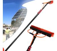 ZH-VBC Elescopic Extension Cleaning Pole, Carbon Fiber Telescopic Rod, 3.6-11M Photovoltaic Panel Cleaning Equipment For Trucks Windows, Window Glass Wall, Conservatory Roof,20FT/6M