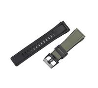 ZH1YFD 24mm Resin Strap Fit for Casio GA2000 PRG-600 PRW-6600 PRG-650 Men's Sport Waterproof Rubber Universal Bracelet Watch Accessories
