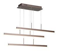 ZH1YFD Chandeliers, Simple Led Post-Modern Aluminum Acrylic Lighting Ceilingps Living Room Dining Table Rectangular Light/Stepless Dimming