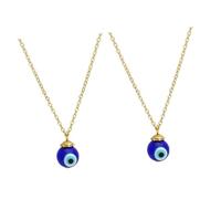 ZH1YFD Devil Bangle Charms Decorative Clavicle Trendy Evil Eye Themed Jewelry Necklaces Gold Necklace Pendant Stylish Neck Chain Copper