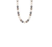 ZH1YFD necklace for women personalised necklace French Elegant Romantic Mixed Color Pearl Beaded Necklace 2024 Fashion Jewelry Cute Accessories for Women Clavicle Chain gifts for women