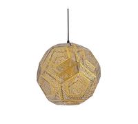 ZH1YFD Nordic Radar Ball Chandelier, Creative Luxury Hanging Lamp Single Head Cafe Bar Pendant Light Modern Simplicity Style Ceiling Lighting Adjustable Height Suspension Lantern, E27 Base