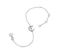 ZH1YFD,S925 Necklace Women's Japan and South Korea Star Moon Clavicle Chain Simple Necklace Ear Studs Household faucets