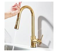 ZH1YFD Smart Sensor Kitchen ° Rotating Mixer Tap (Gray) Touchless Easy Installation WaterSaving Style for Home and Commercial Use